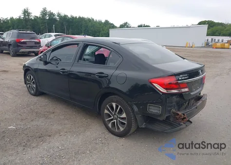 2013 Honda Civic Ex-L z USA, uszkodzony, nr VIN 19XFB2F94DE279813
